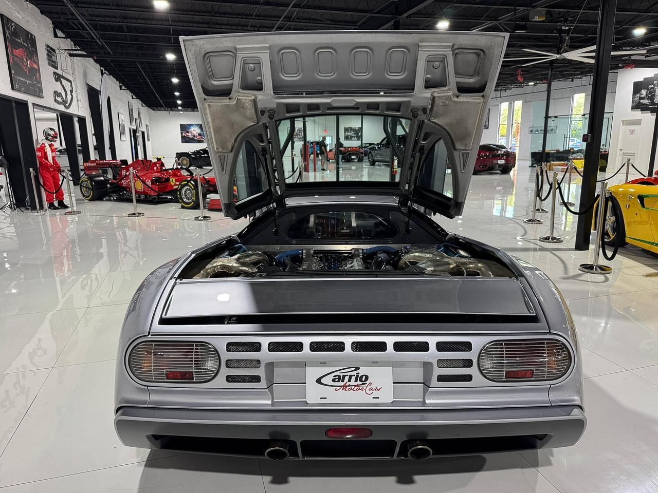1994 Bugatti EB110 GT 1/85 FOR THE WORLD! Grigio Chiaro Metallizzato paint, Blu Scuro/Beluga Black leather interior Fort Lauderdale FL
