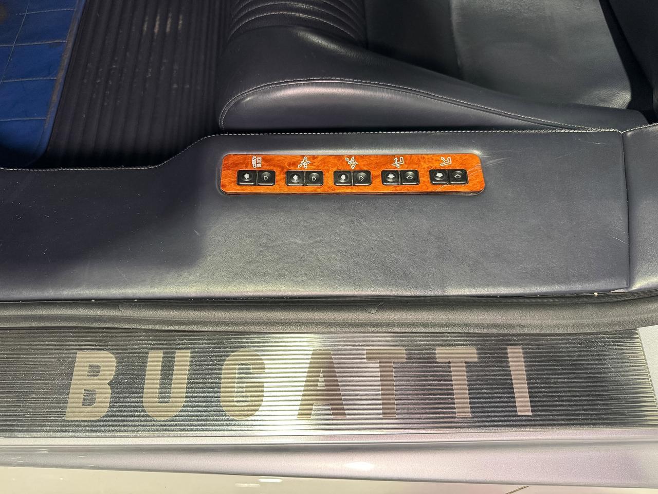 1994 Bugatti EB110 GT 1/85 FOR THE WORLD! Grigio Chiaro Metallizzato paint, Blu Scuro/Beluga Black leather interior Fort Lauderdale FL