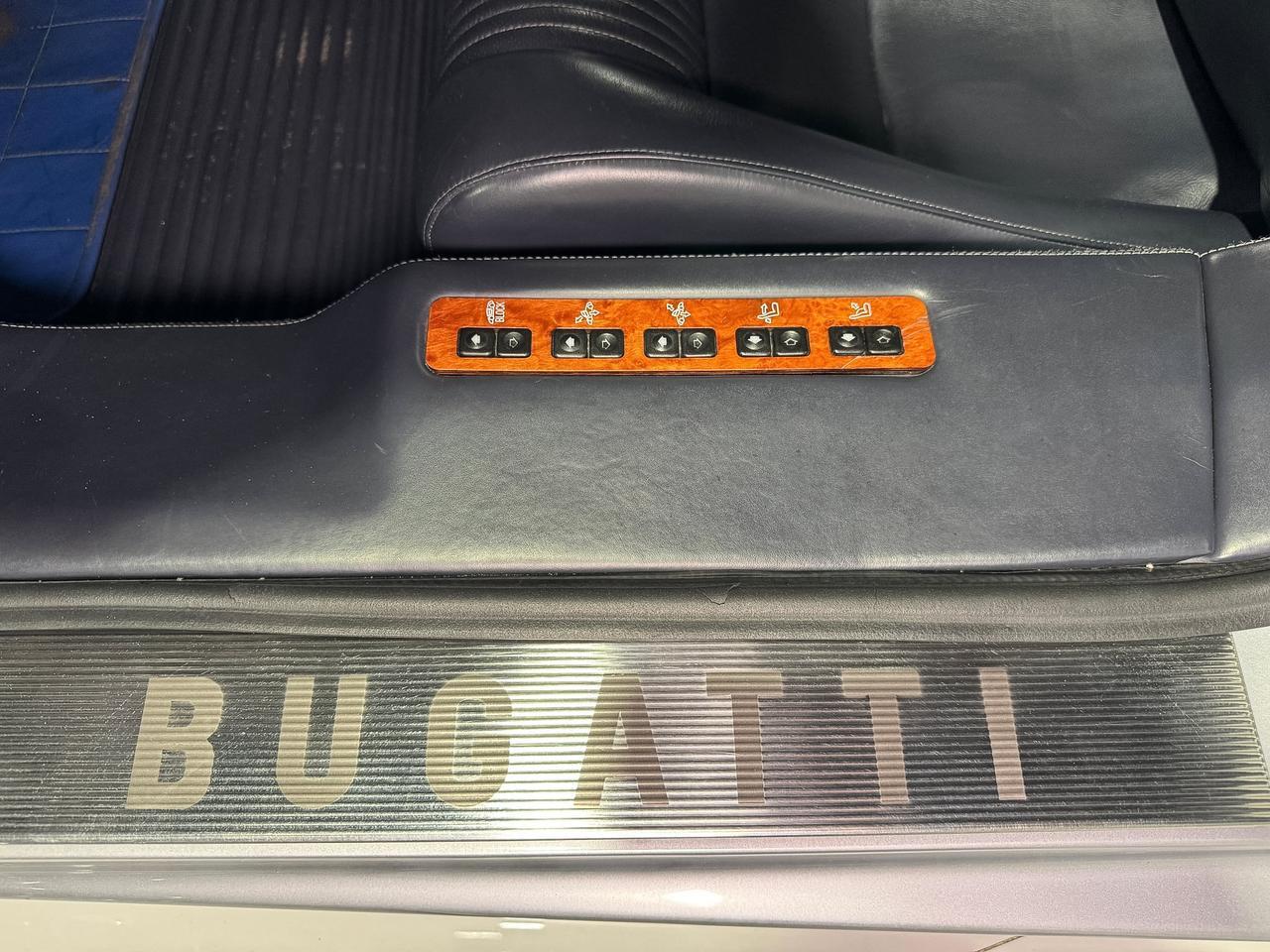1994 Bugatti EB110 GT 1/85 FOR THE WORLD! Grigio Chiaro Metallizzato paint, Blu Scuro/Beluga Black leather interior Fort Lauderdale FL