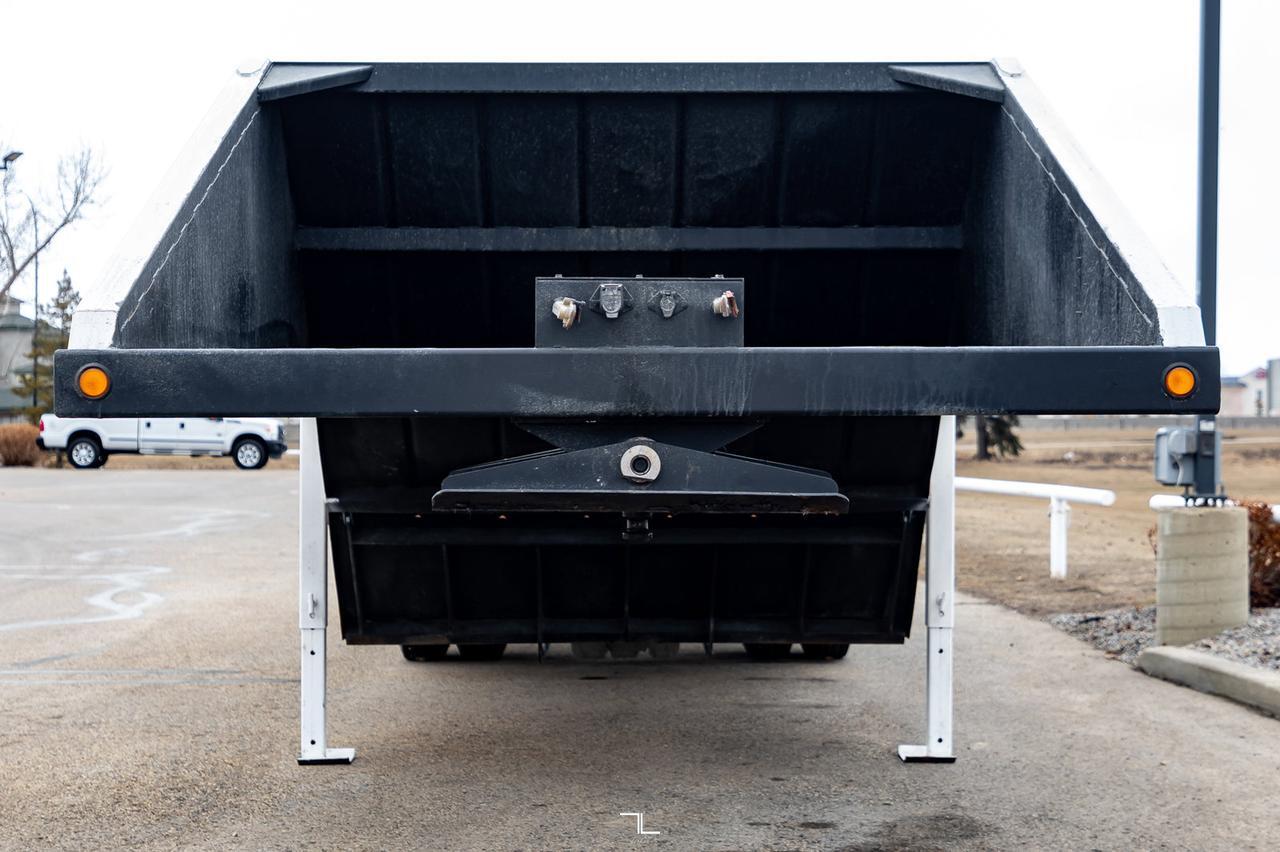 1994 Decap 38 FT Steel Tridem Belly Dump Trailer Red Deer AB