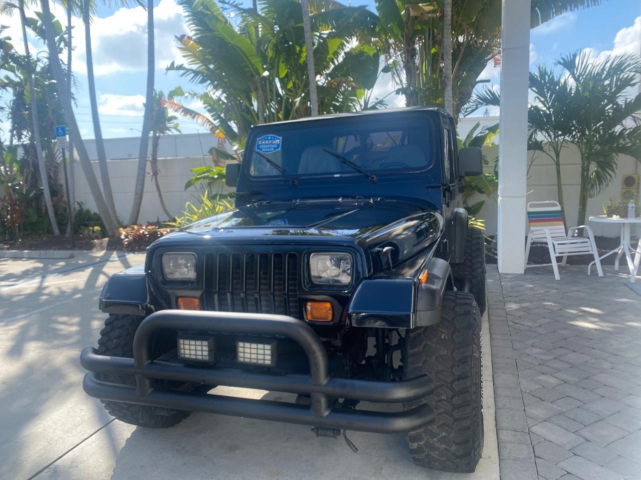 1994 Jeep Wrangler 4.0 6 CYL SE LOW MILES 87,813 Pompano Beach FL