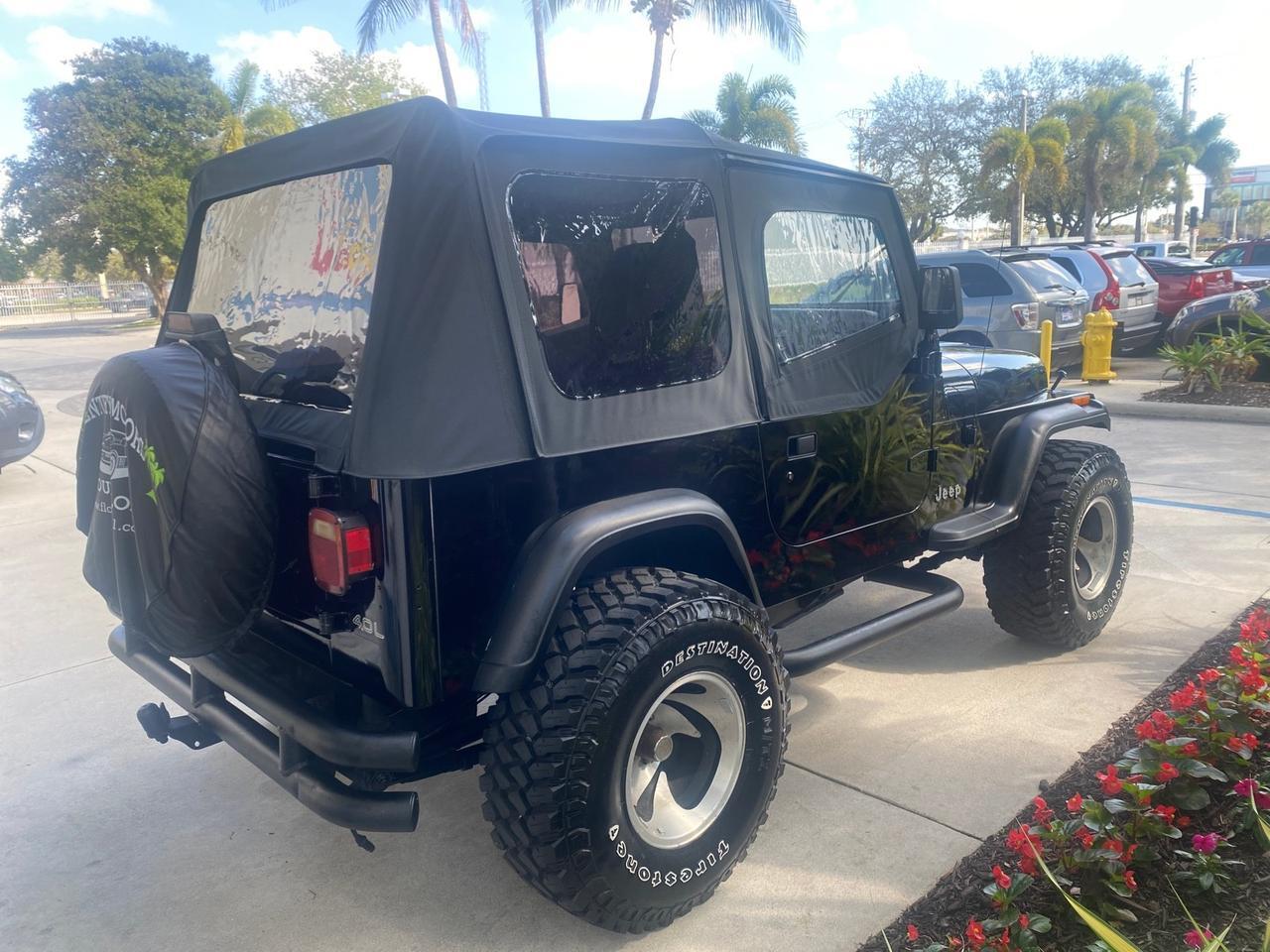 1994 Jeep Wrangler 4.0 6 CYL SE LOW MILES 87,813 Pompano Beach FL