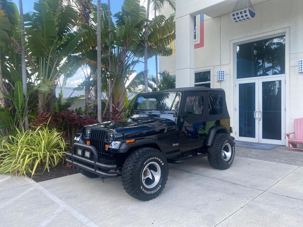 1994 Jeep Wrangler 4.0 6 CYL SE LOW MILES 87,813 Pompano Beach FL