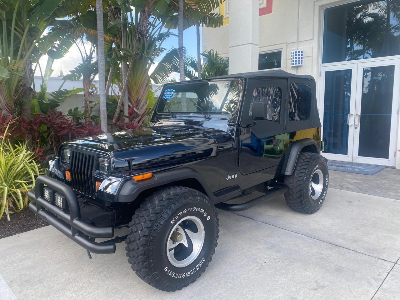 1994 Jeep Wrangler 4.0 6 CYL SE LOW MILES 87,813 Pompano Beach FL