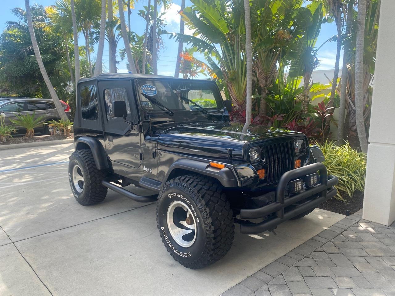 1994 Jeep Wrangler 4.0 6 CYL SE LOW MILES 87,813 Pompano Beach FL