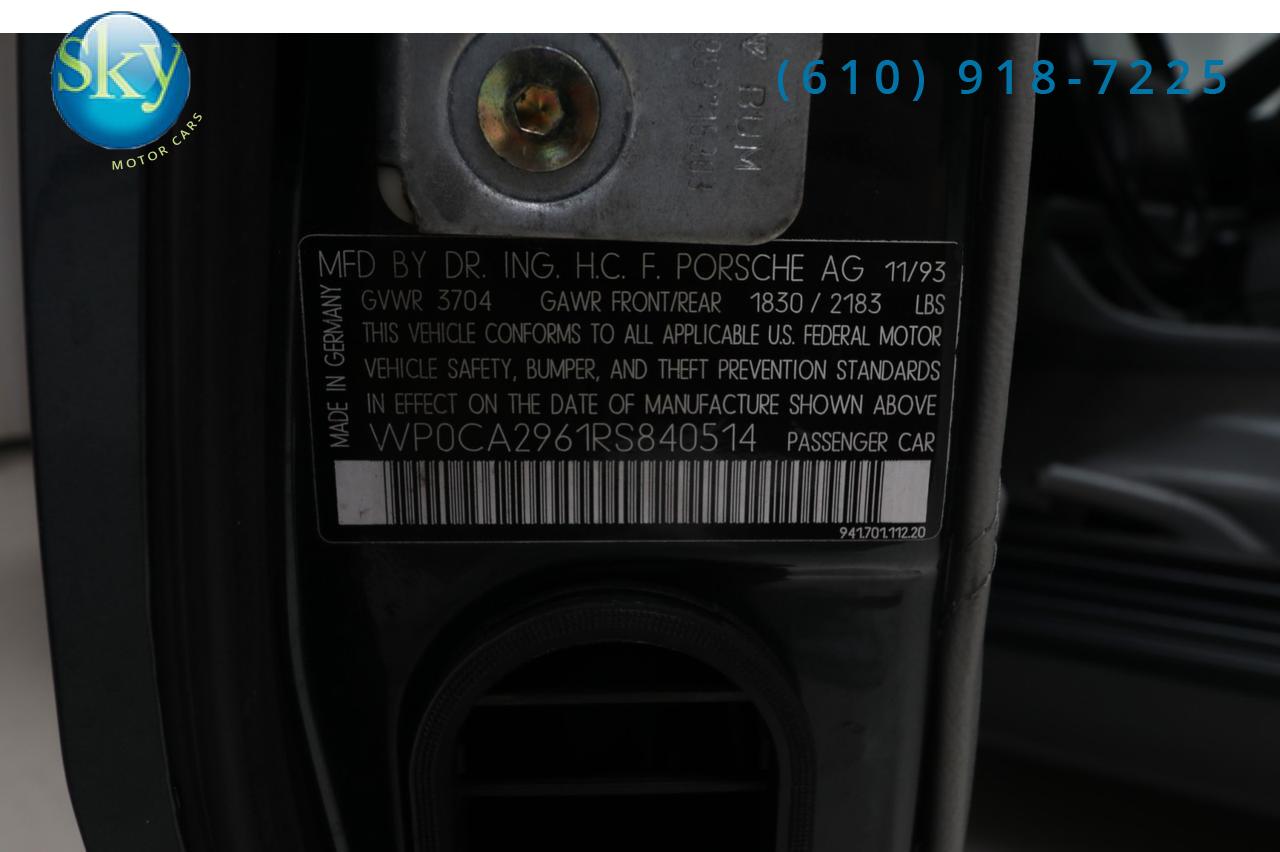 1994 Porsche 968 Cabriolet 6-Speed Manual West Chester PA