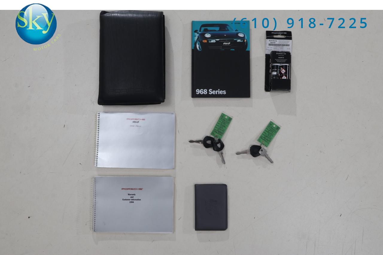 1994 Porsche 968 Cabriolet 6-Speed Manual West Chester PA