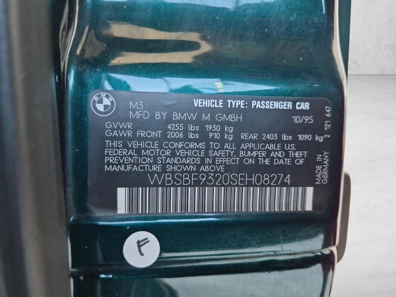 1995 BMW 3 Series M3 Roseville CA