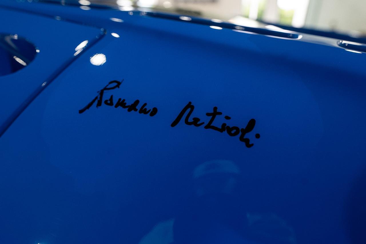 1995 Bugatti EB110 Super Sport French Racing Blue paint, Grigio Chiaro interior, signed by former Bugatti CEO Romano Artioli Fort Lauderdale FL