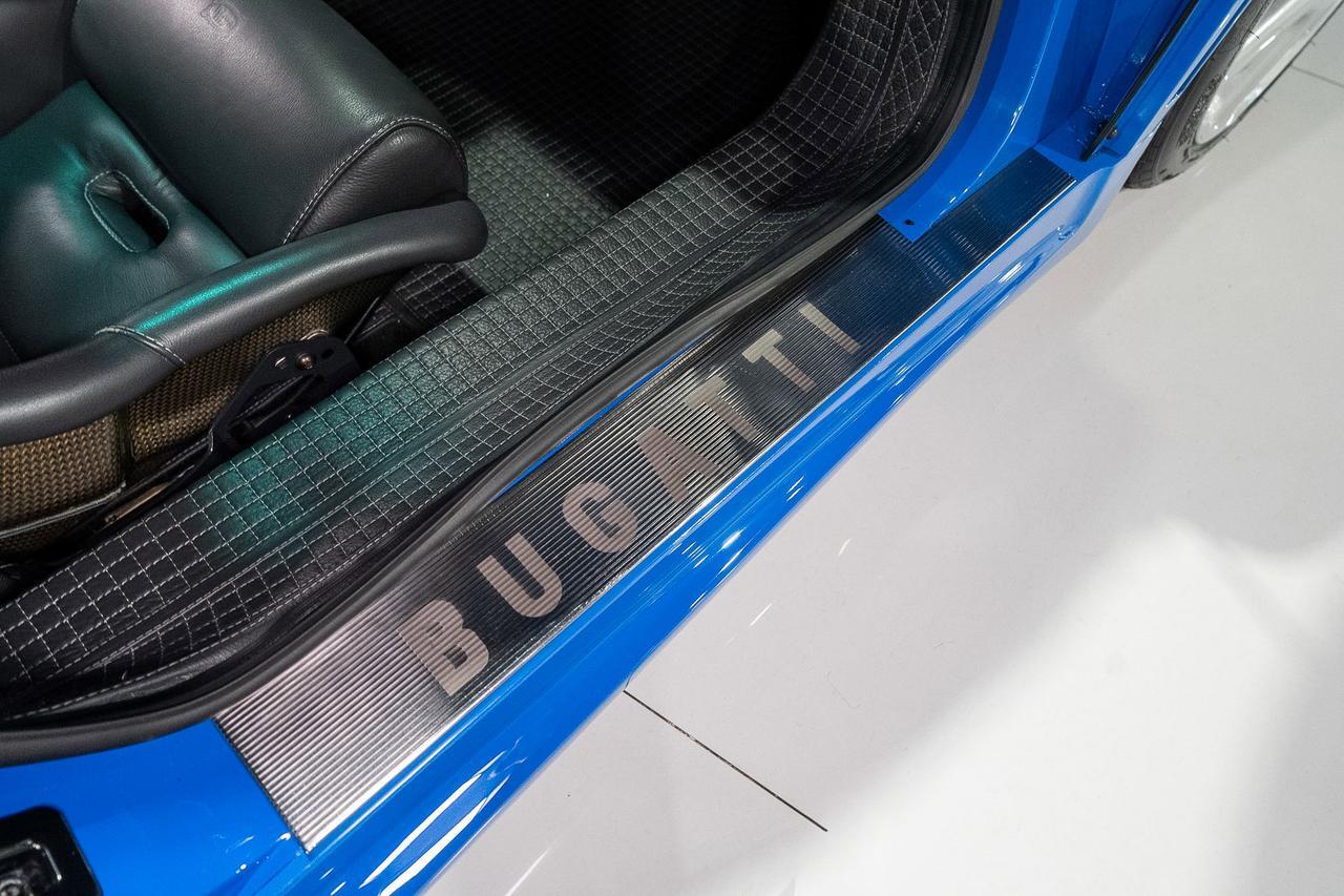 1995 Bugatti EB110 Super Sport French Racing Blue paint, Grigio Chiaro interior, signed by former Bugatti CEO Romano Artioli Fort Lauderdale FL