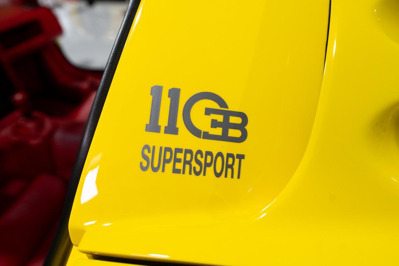 1995 Bugatti EB110 Super Sport Giallo Bugatti paint, Poltrona Frau red leather interior, Nakamichi hi-fi audio system AND MORE!! Fort Lauderdale FL