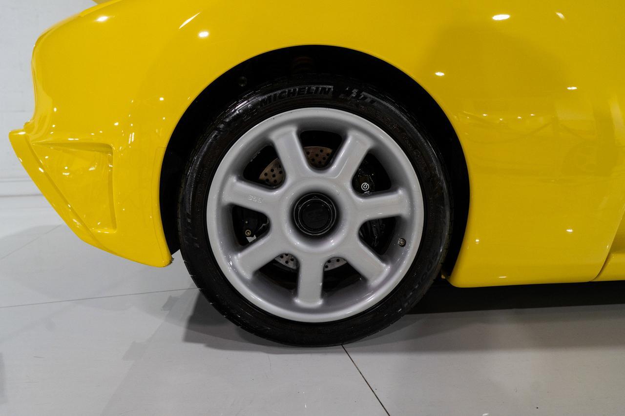 1995 Bugatti EB110 Super Sport Giallo Bugatti paint, Poltrona Frau red leather interior, Nakamichi hi-fi audio system AND MORE!! Fort Lauderdale FL