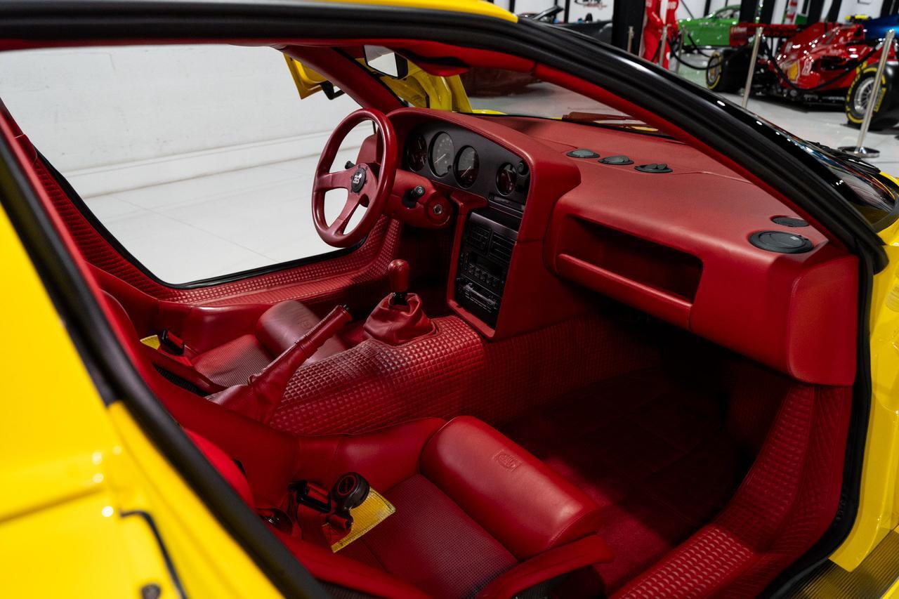 1995 Bugatti EB110 Super Sport Giallo Bugatti paint, Poltrona Frau red leather interior, Nakamichi hi-fi audio system AND MORE!! Fort Lauderdale FL