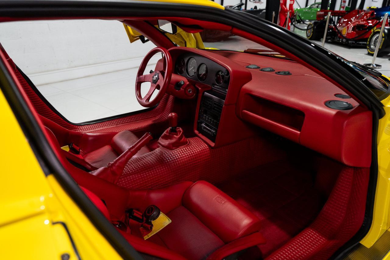 1995 Bugatti EB110 Super Sport Giallo Bugatti paint, Poltrona Frau red leather interior, Nakamichi hi-fi audio system AND MORE!! Fort Lauderdale FL
