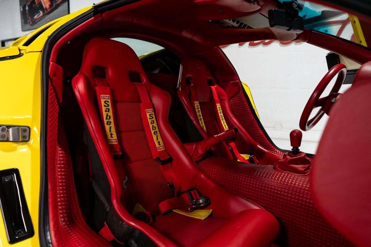 1995 Bugatti EB110 Super Sport Giallo Bugatti paint, Poltrona Frau red leather interior, Nakamichi hi-fi audio system AND MORE!! Fort Lauderdale FL