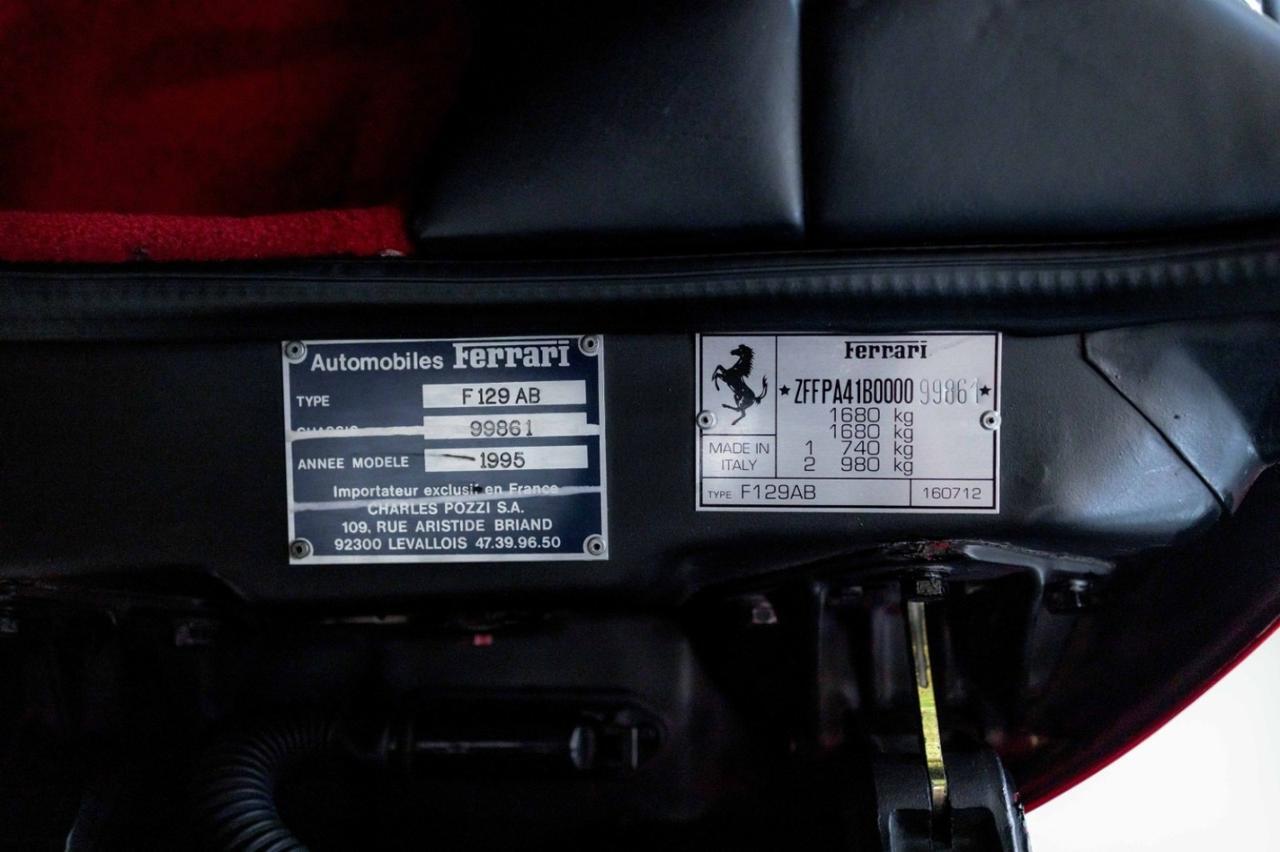 1995 Ferrari F355 Berlinetta Marietta GA