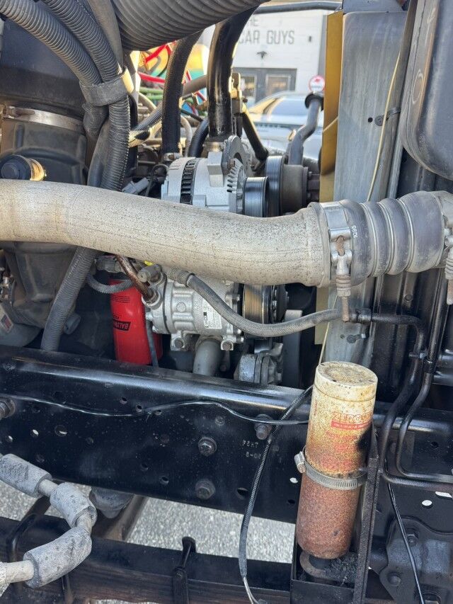1995 Ford F800 14' Stakebody w Sullair & Pressure Washer Henrico VA