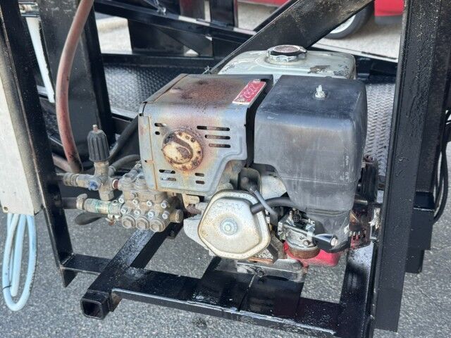 1995 Ford F800 14' Stakebody w Sullair & Pressure Washer Henrico VA