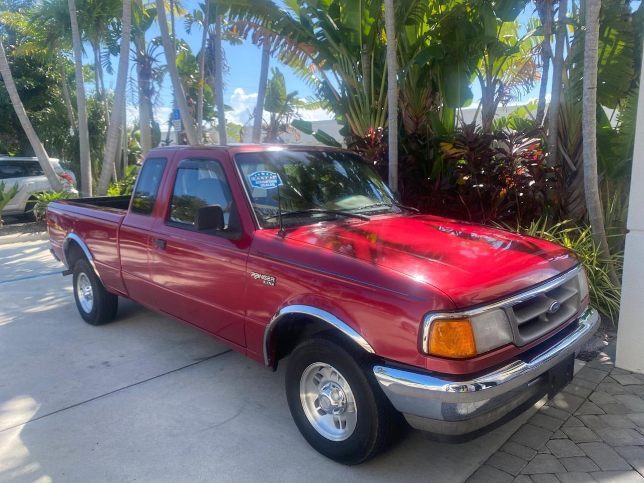1995 Ford Ranger XLT EXTENDED CAB LOW MILES 64,867 Pompano Beach FL