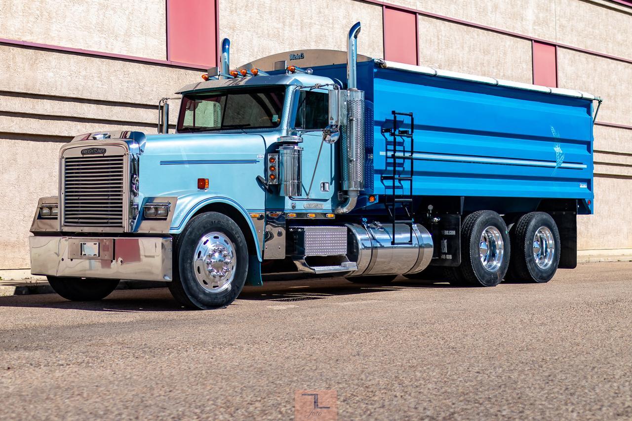 1995 Freightliner Grain Truck Tandem Axle Diesel Manual Red Deer AB