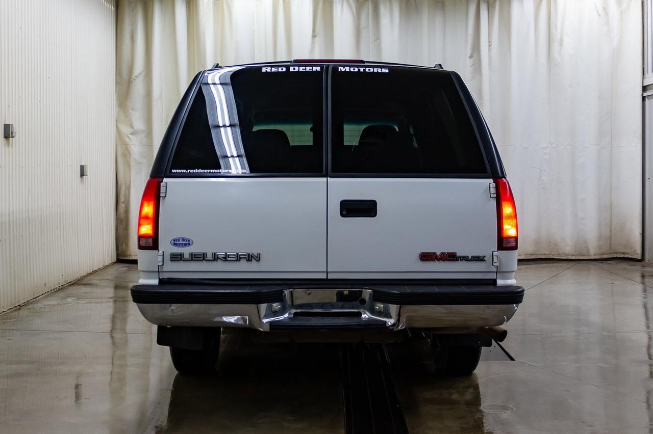 1995 GMC Suburban 4X4 SLE 3rd Row Seating Red Deer AB
