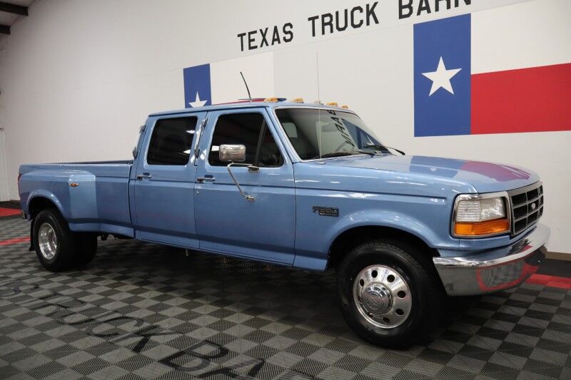 1996 Ford F-350 Crew Cab Dually 2WD 7.3L Power Stroke Diesel Crew Cab Alcoa NEW Tires Arlington TX