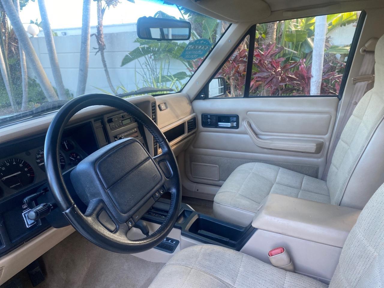 1996 Jeep Cherokee Sport FL LOW MILES 77,388 4WD 4.0 6 CYL Pompano Beach FL