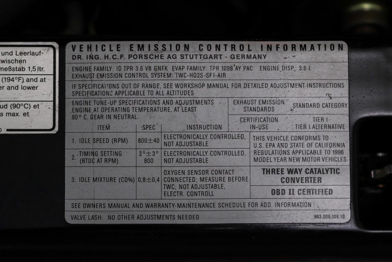 1996 Porsche 911 Carrera 4 Newport Beach CA