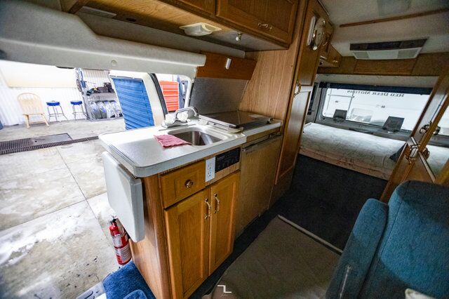 1997 Dodge Ram B3500 Leisure Travel Camper Van Red Deer AB