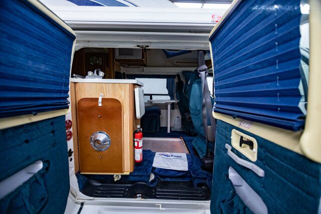 1997 Dodge Ram B3500 Leisure Travel Camper Van Red Deer AB