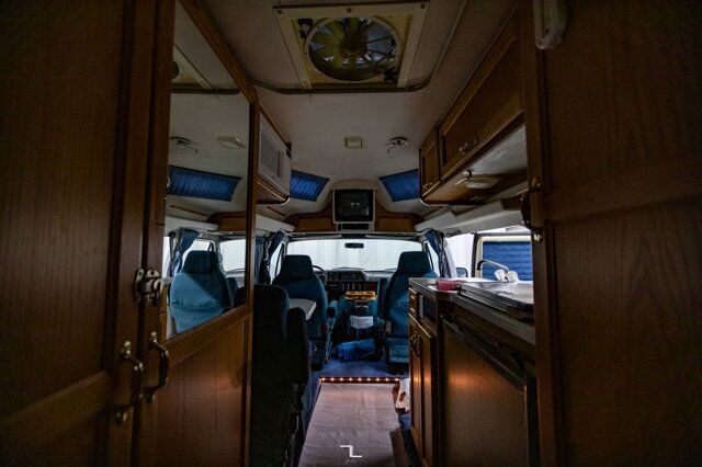 1997 Dodge Ram B3500 Leisure Travel Camper Van Red Deer AB