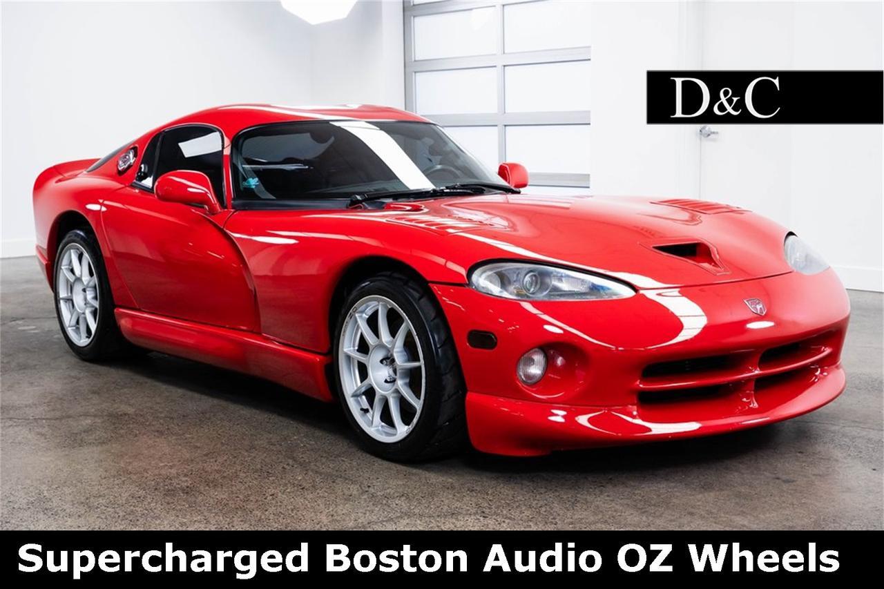 1997 Dodge Viper GTS Supercharged Boston Audio OZ Wheels