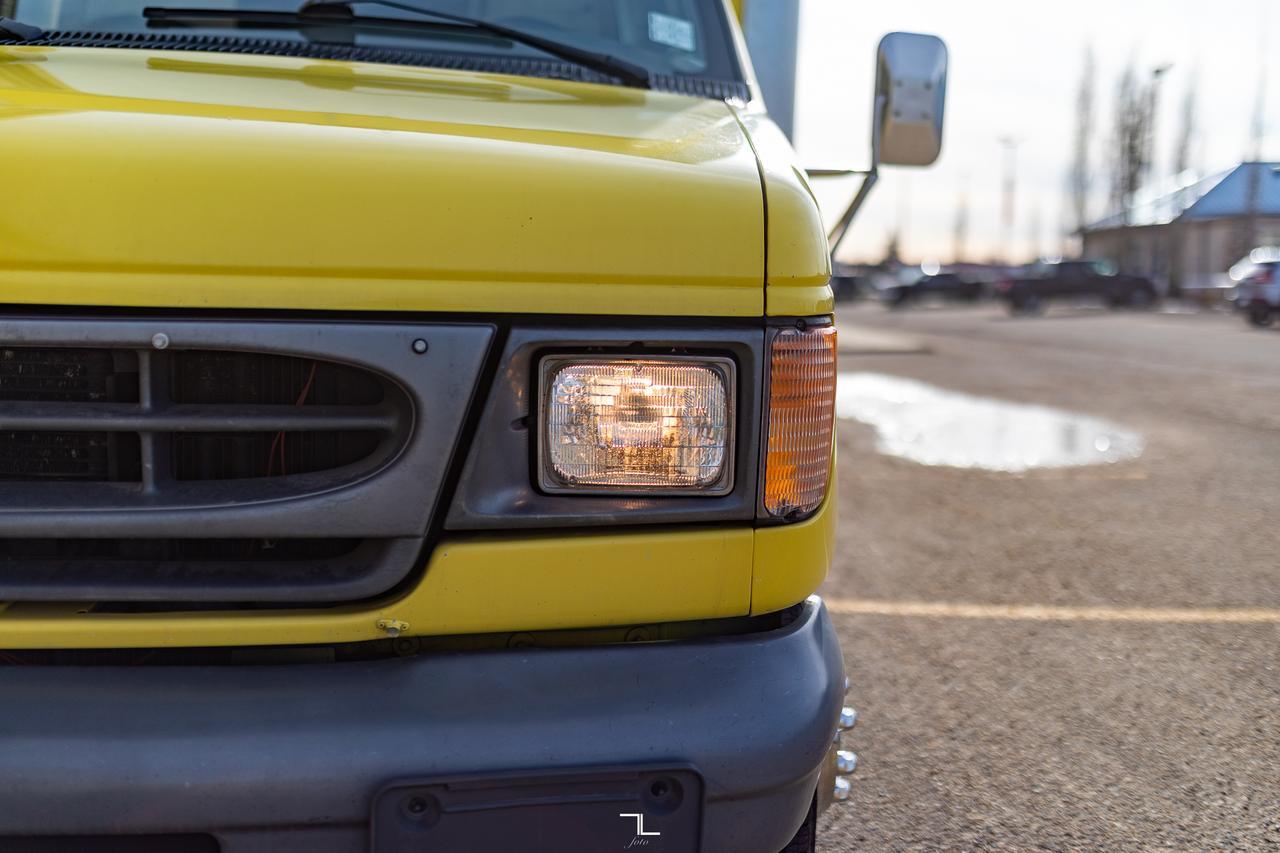 1997 Ford E-450 Cube Van Powerstroke Diesel Red Deer AB