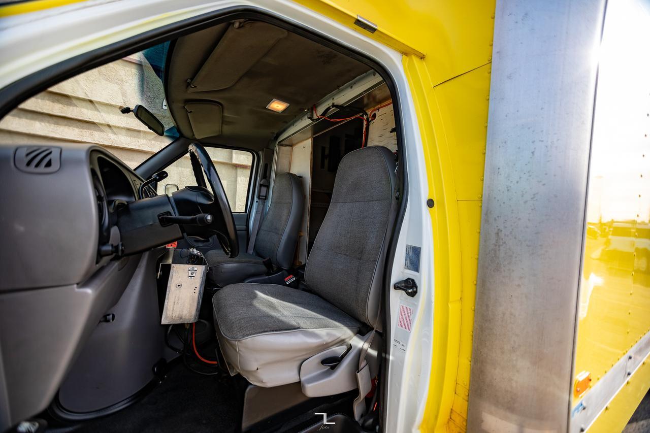 1997 Ford E-450 Cube Van Powerstroke Diesel Red Deer AB