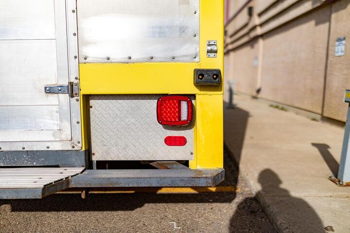 1997 Ford E-450 Cube Van Powerstroke Diesel Red Deer AB
