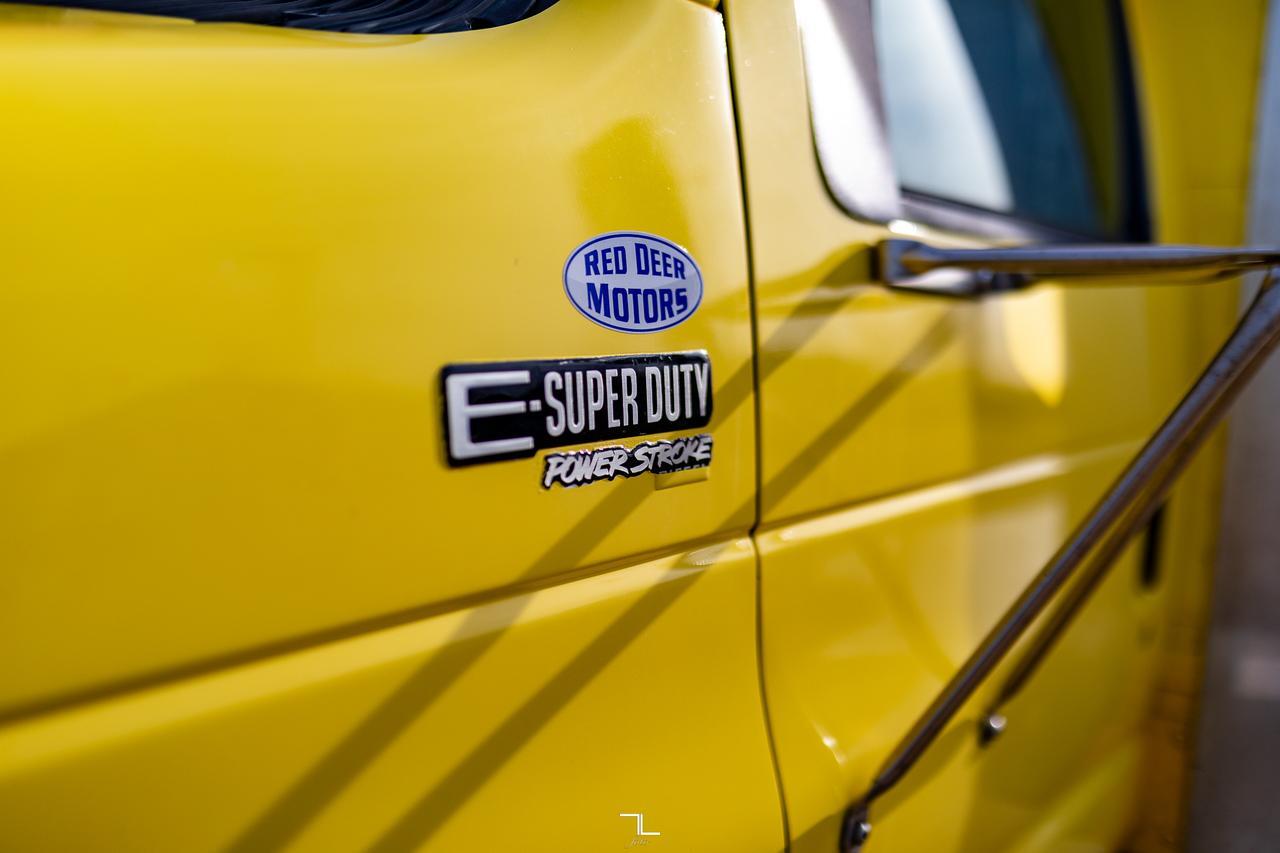 1997 Ford E-450 Cube Van Powerstroke Diesel Red Deer AB