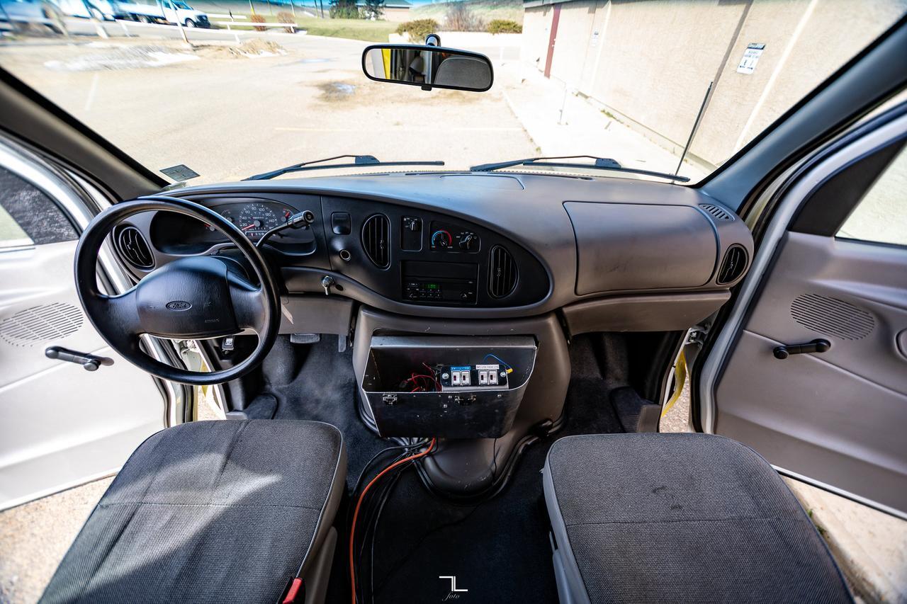 1997 Ford E-450 Cube Van Powerstroke Diesel Red Deer AB