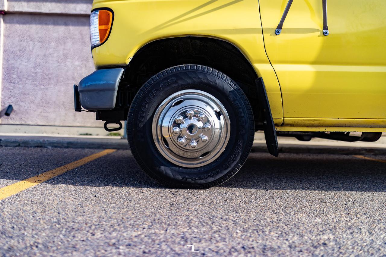 1997 Ford E-450 Cube Van Powerstroke Diesel Red Deer AB