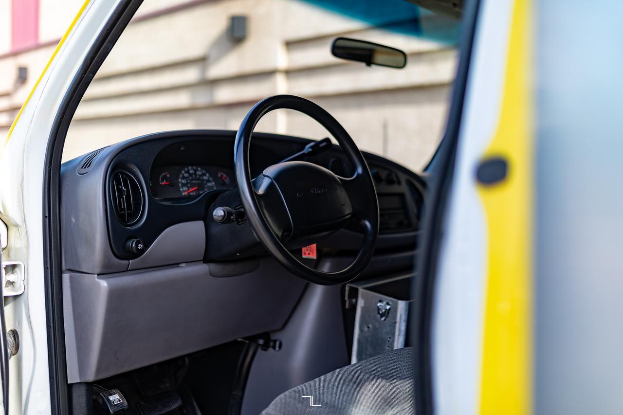 1997 Ford E-450 Cube Van Powerstroke Diesel Red Deer AB