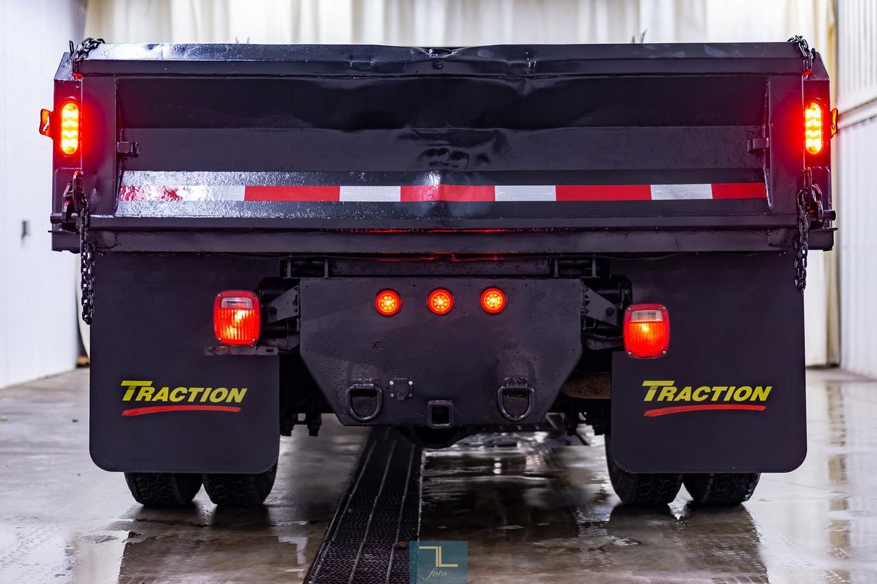 1997 Ford F-450 4x2 Reg Cab XLT Dump Box 7.3L Powerstroke Diesel Red Deer AB