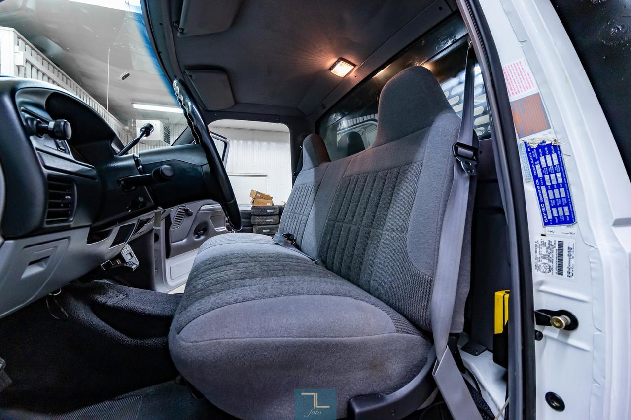 1997 Ford F-450 4x2 Reg Cab XLT Dump Box 7.3L Powerstroke Diesel Red Deer AB