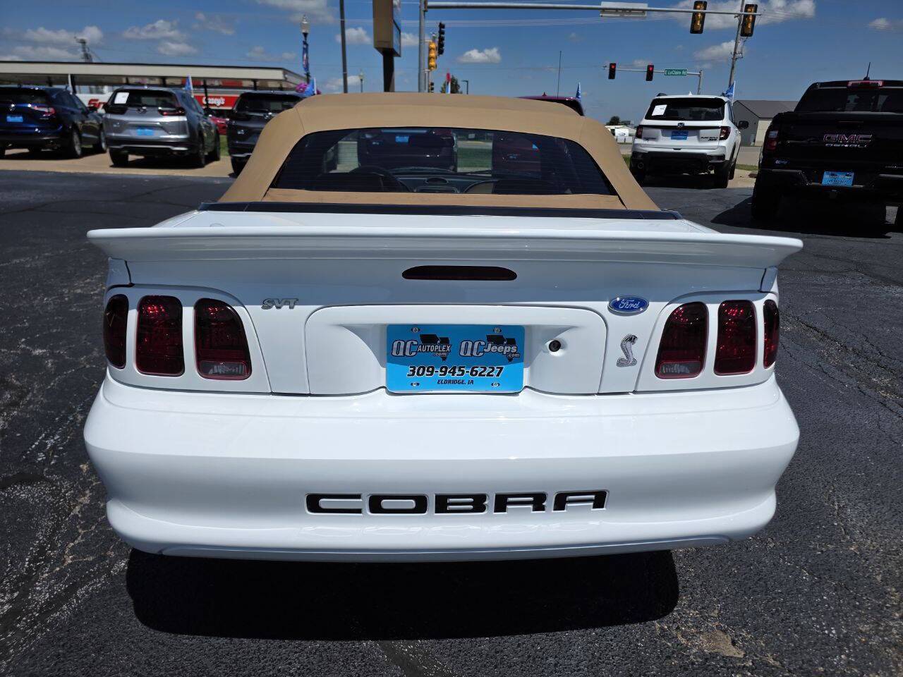 1997 Ford Mustang SVT Cobra Base 2dr Convertible Eldridge IA