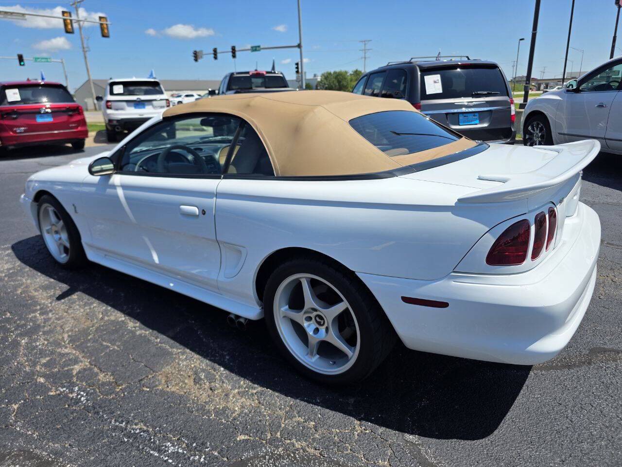 1997 Ford Mustang SVT Cobra Base 2dr Convertible Eldridge IA