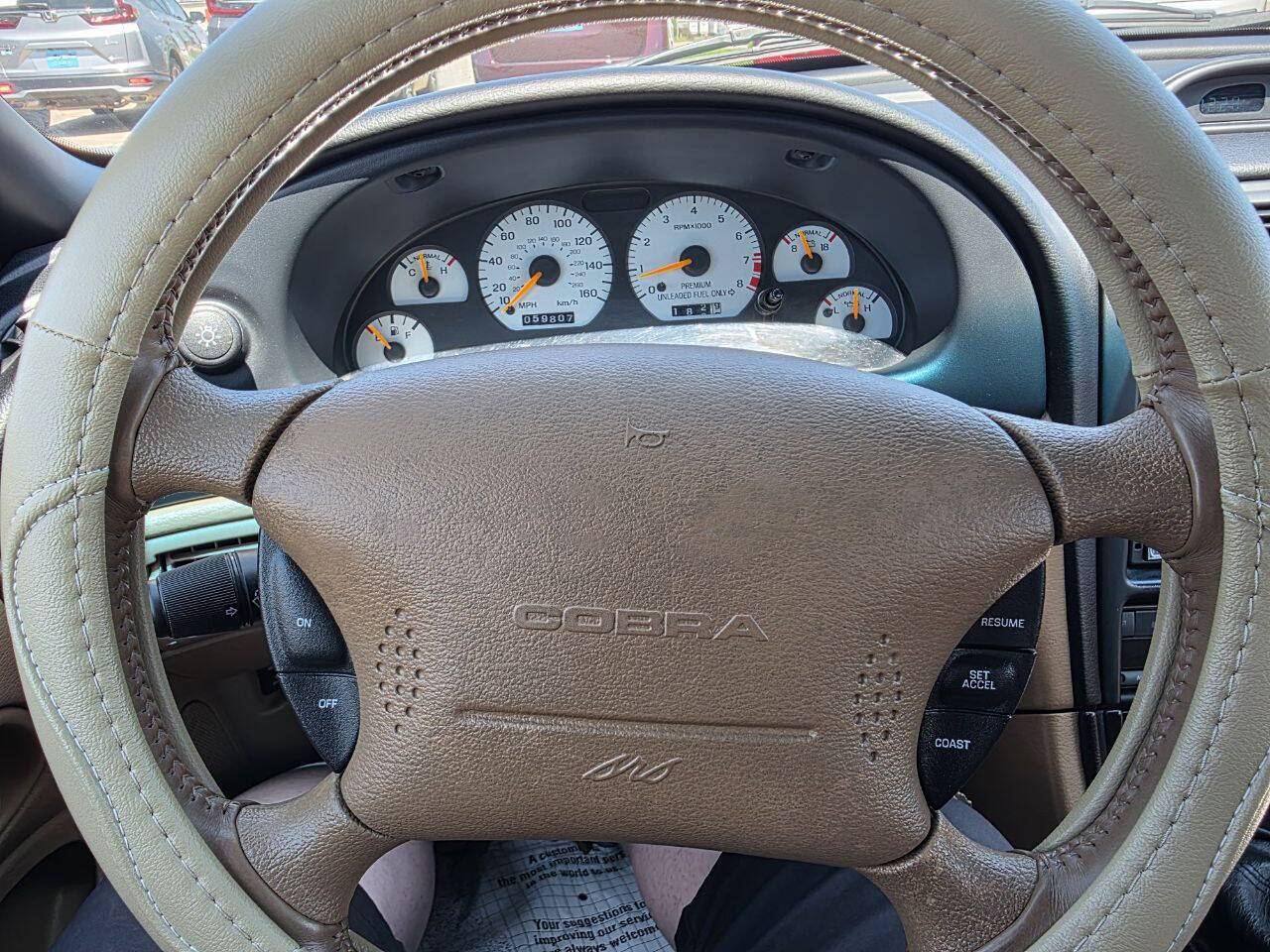 1997 Ford Mustang SVT Cobra Base 2dr Convertible Eldridge IA
