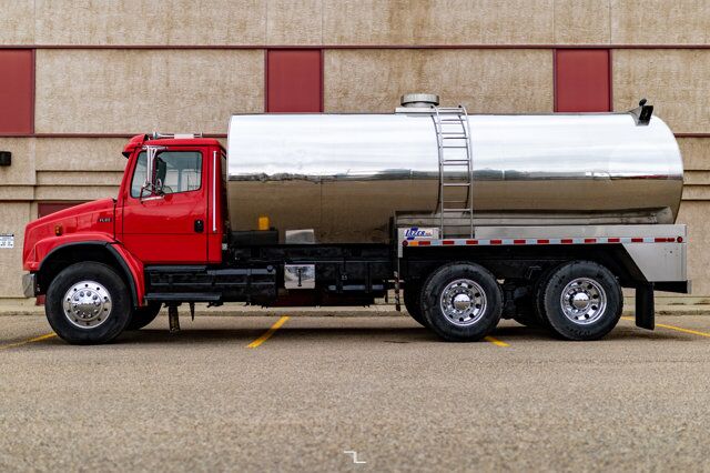 1997 Freightliner FL80 Water Tank Truck Diesel Red Deer AB