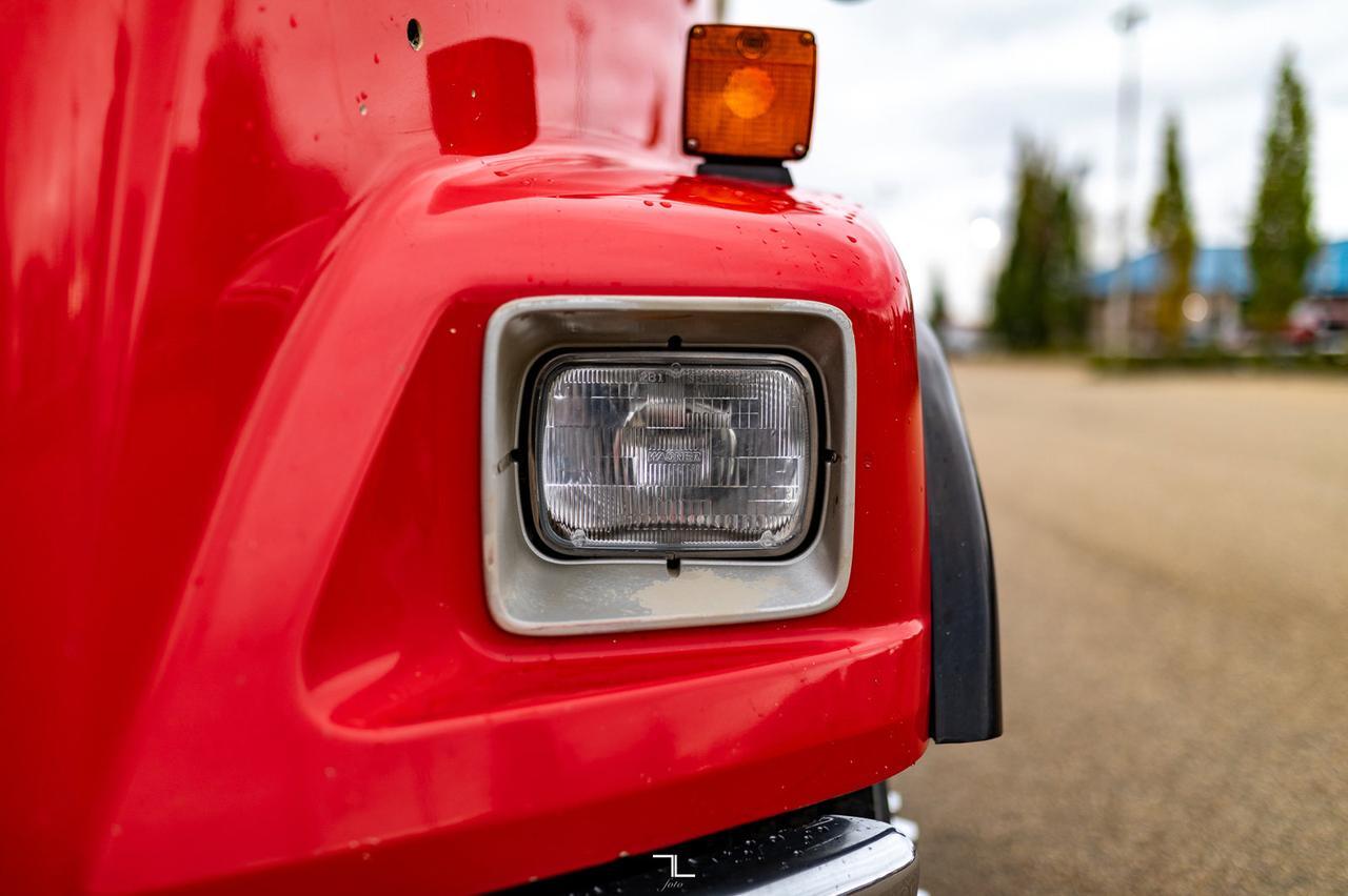 1997 Freightliner FL80 Water Tank Truck Diesel Red Deer AB