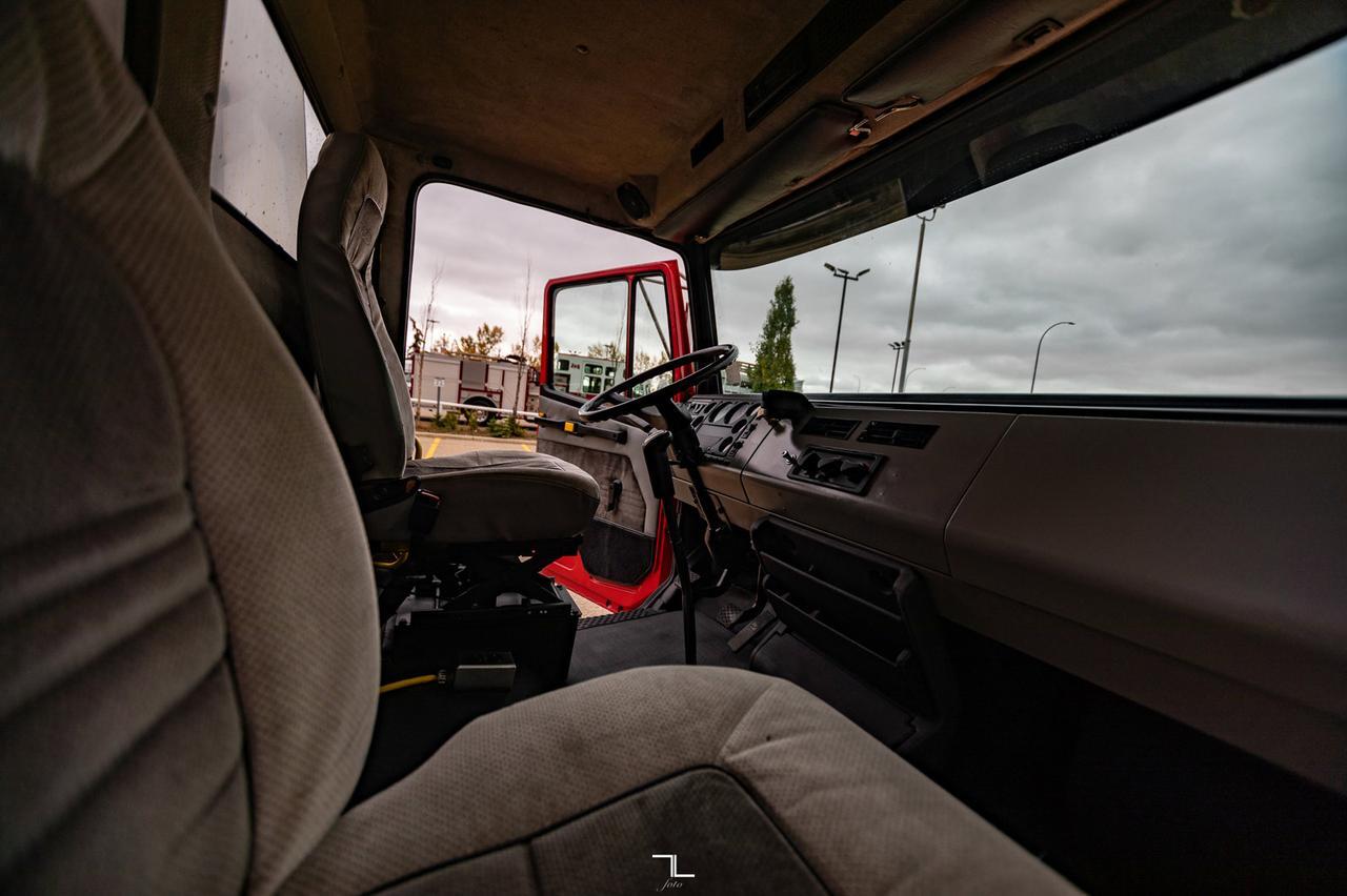 1997 Freightliner FL80 Water Tank Truck Diesel Red Deer AB