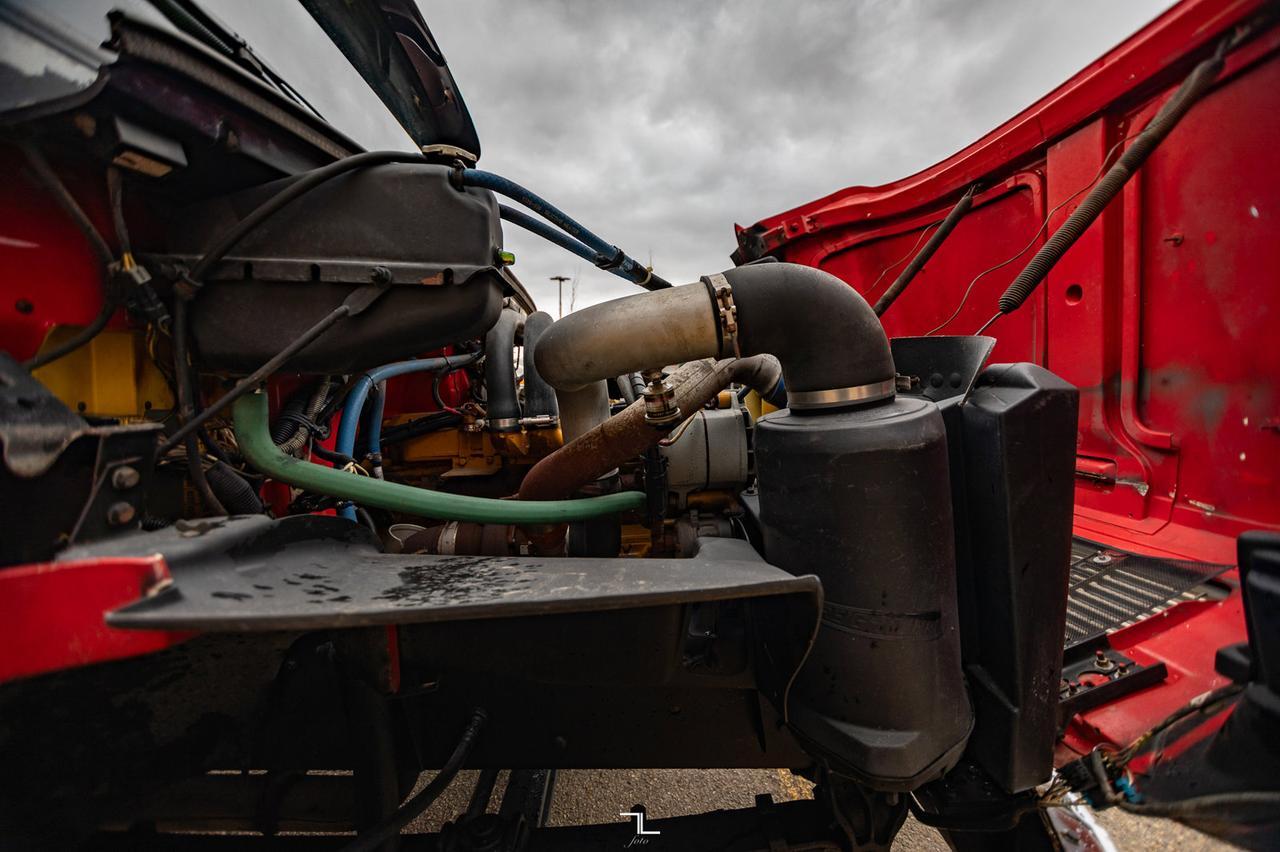 1997 Freightliner FL80 Water Tank Truck Diesel Red Deer AB