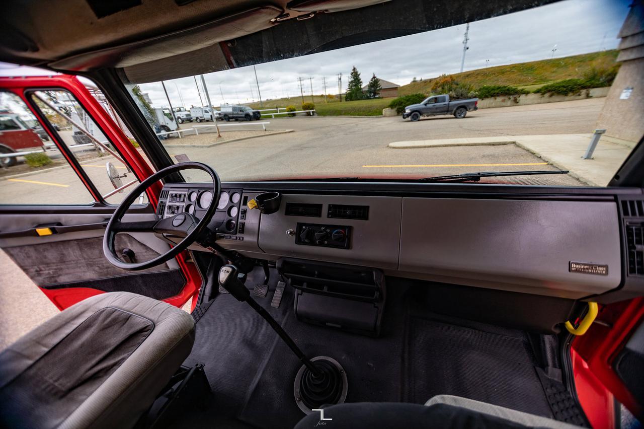 1997 Freightliner FL80 Water Tank Truck Diesel Red Deer AB
