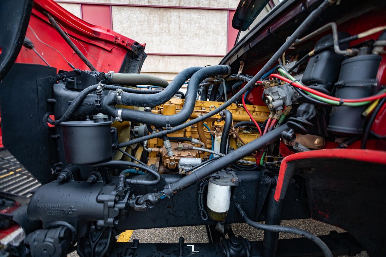 1997 Freightliner FL80 Water Tank Truck Diesel Red Deer AB